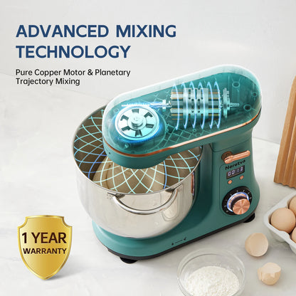 Stand Mixer 6.34QT 6-Speed 400W