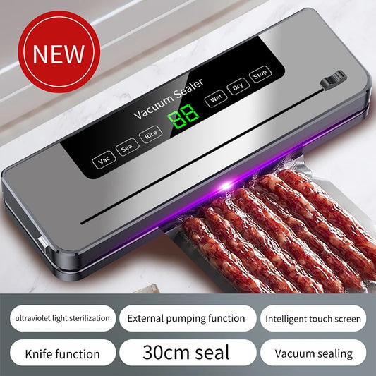 Electric Vacuum Sealer with Slidding Cutter +10 bags