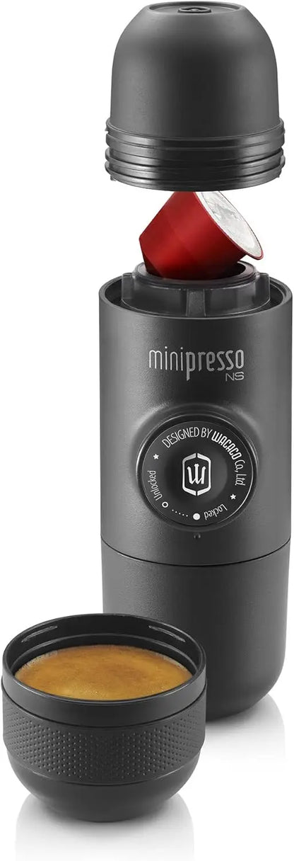 Minipresso Portable Brew Coffee Machine Handheld Camping/Hiking