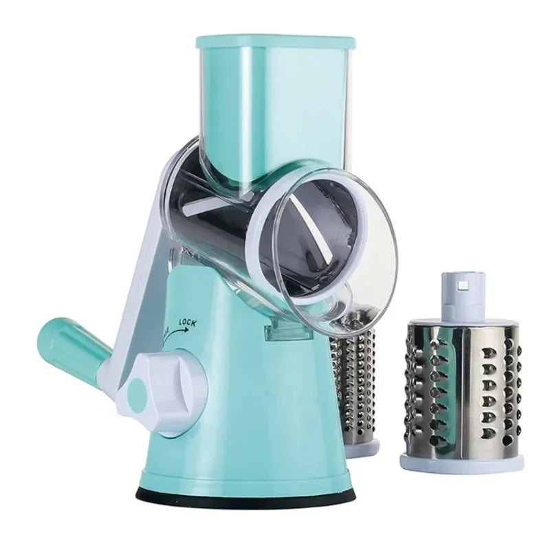 Manual Rotary Vegetable Slicer/Cutter/Schredder