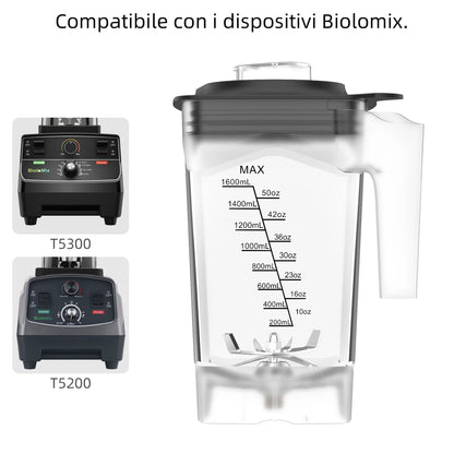 Blender Digital BioloMix Digital 1.6L FREE 600ml dry jar