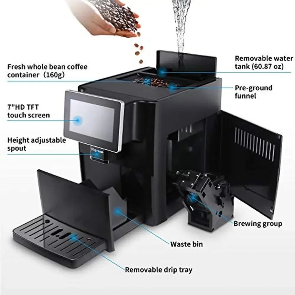 Super Automatic Espresso Machine Touchscreen