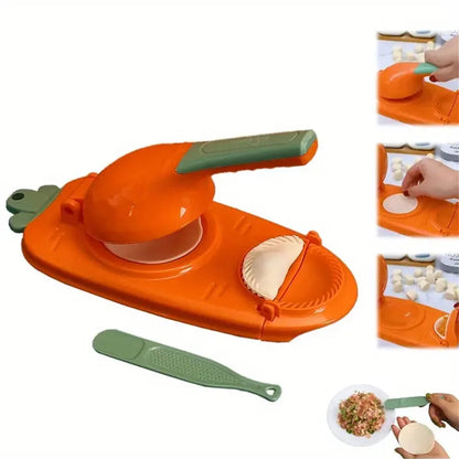 Dumpling Maker Machine 2 in 1 Easy Dumpling Press Manual