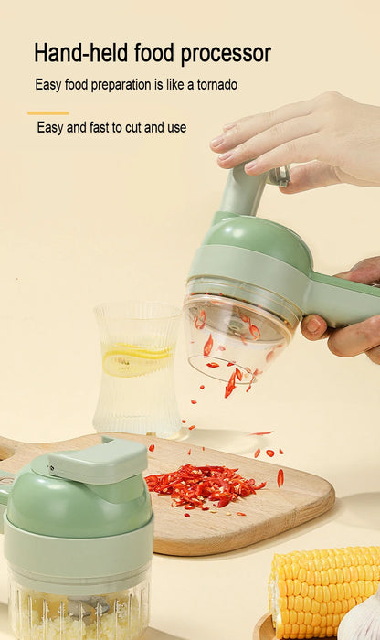 Wireless Electric Food Processor Vegetable