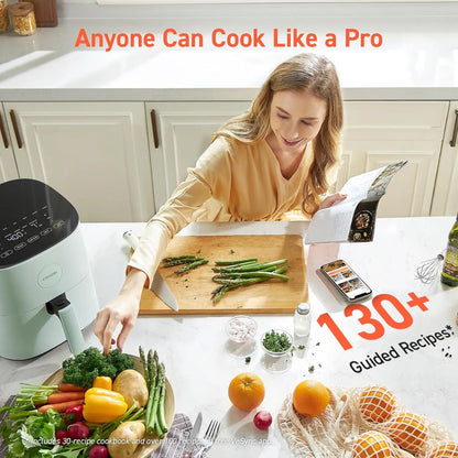 Air Fryer Pro LE 5-Qt With 20PCS 10 Functions Up to 450℉