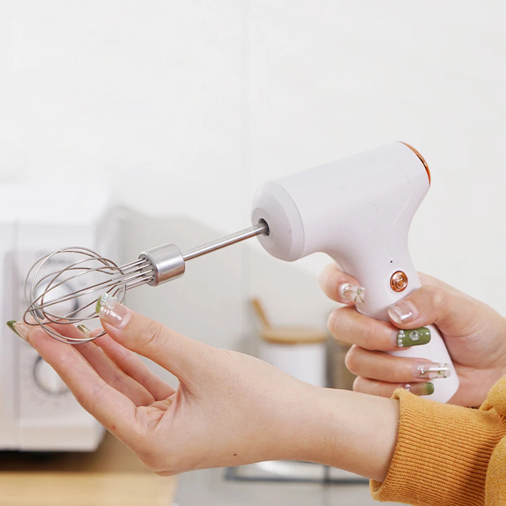 Electric Hand Mixer Mini One-Touch Speed