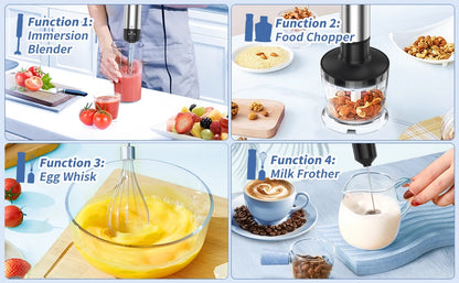 Electric Handheld Mixer Blender 5 in 1