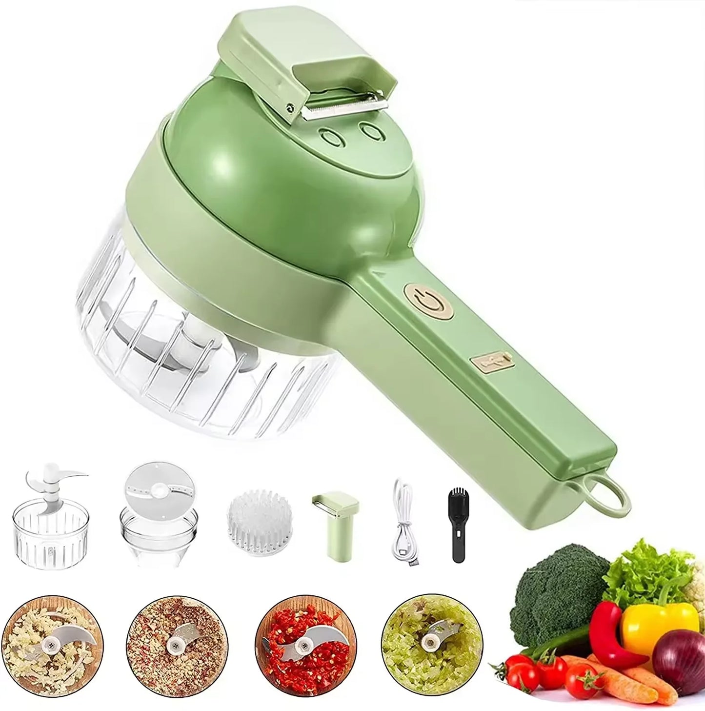 Wireless Electric Food Processor Vegetable