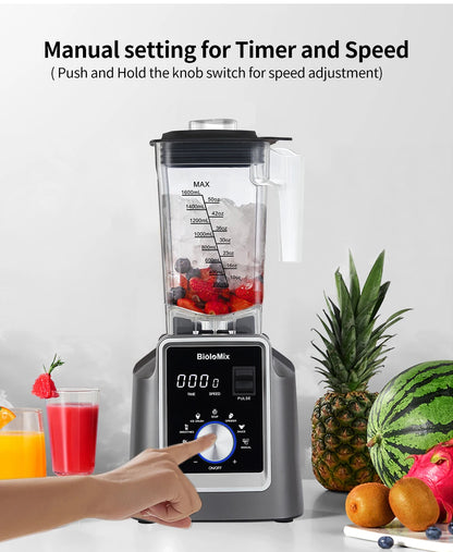 Blender Digital BioloMix Digital 1.6L FREE 600ml dry jar