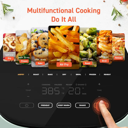 Air Fryer Pro LE 5-Qt With 20PCS 10 Functions Up to 450℉