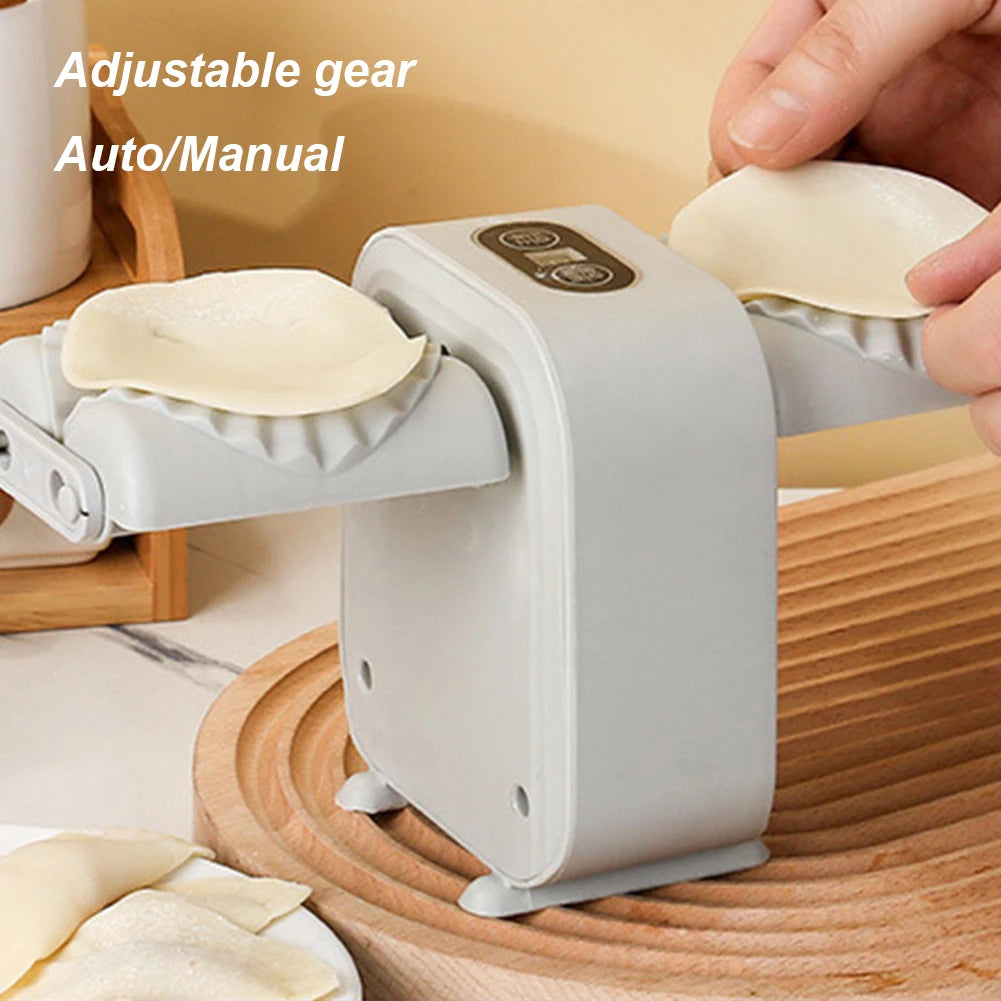 Automatic Dumpling Maker Press Household Double Head Wrapper