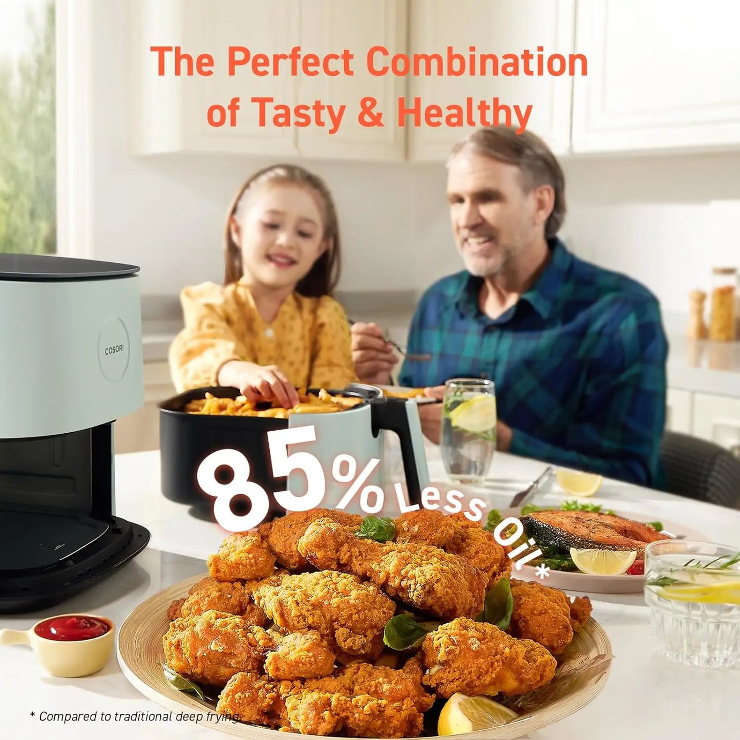 Air Fryer Pro LE 5-Qt With 20PCS 10 Functions Up to 450℉