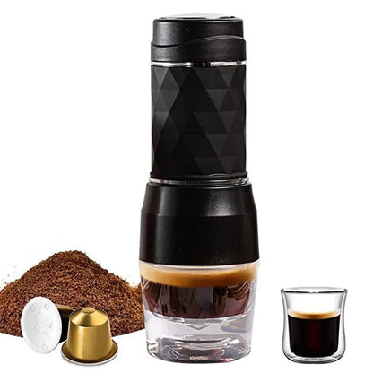 Portable Brew Coffee 3 in 1 CAFELFFE Hand Press Travel/Camping