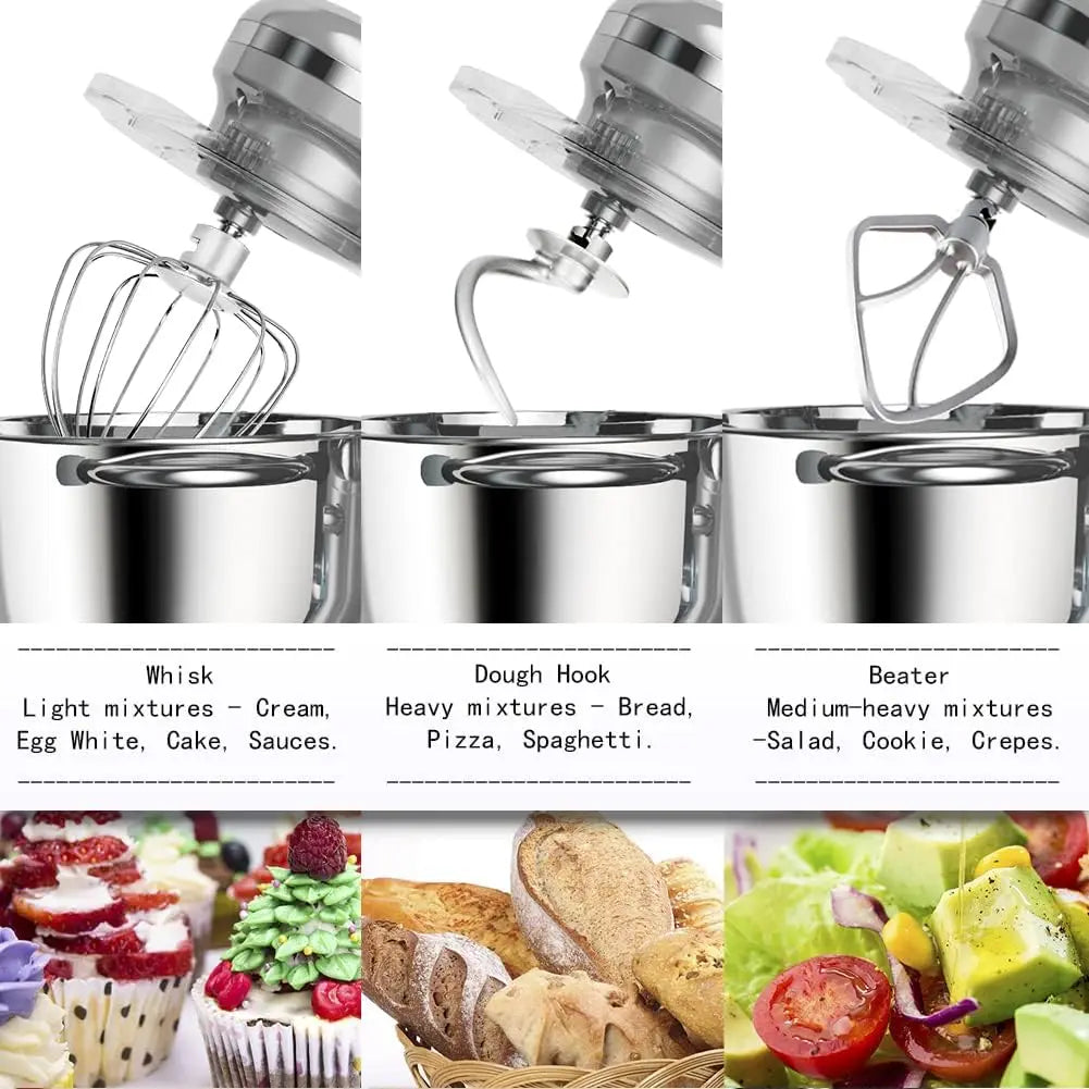 Stand Mixer 6.5-QT 660W 6-Speed