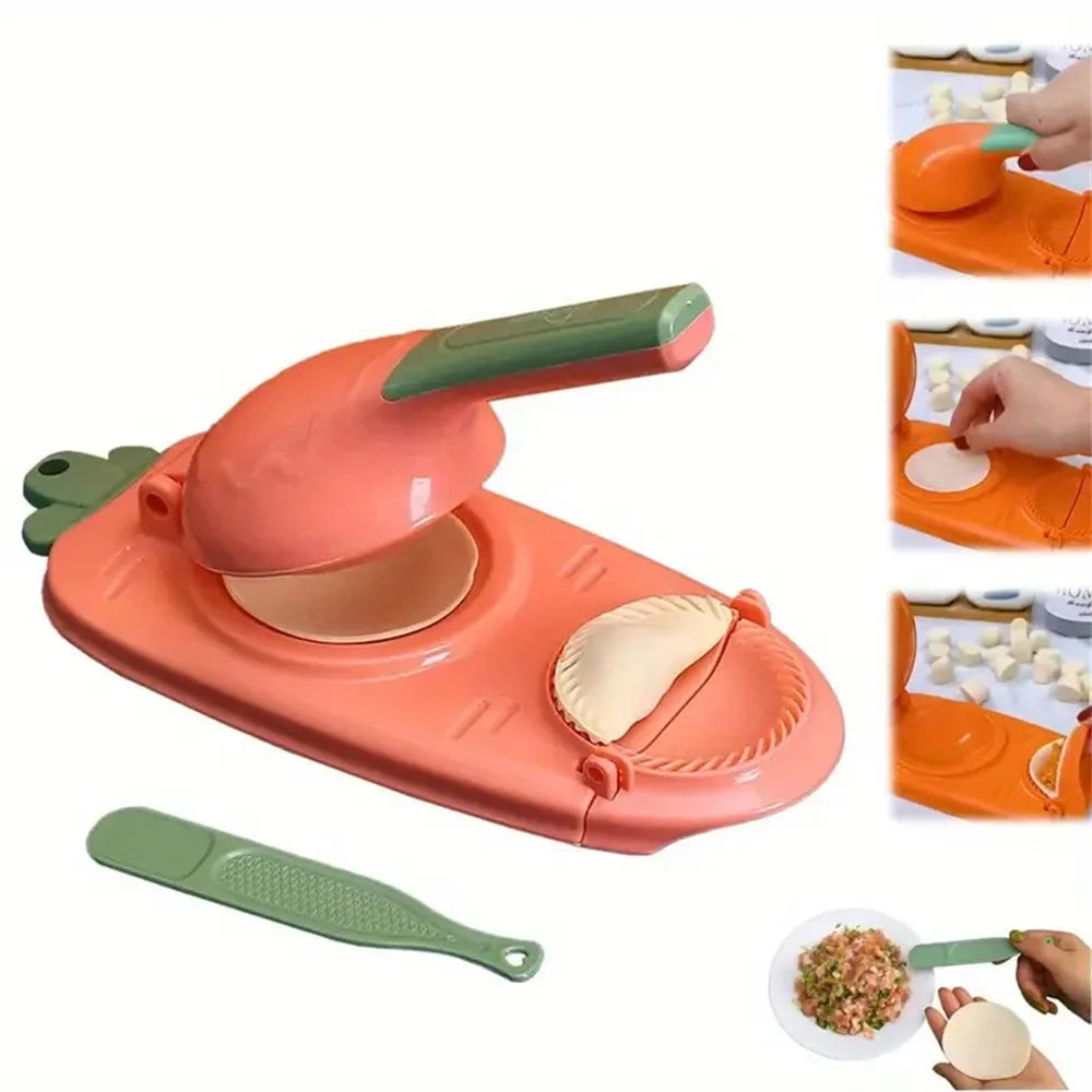 Dumpling Maker Machine 2 in 1 Easy Dumpling Press Manual