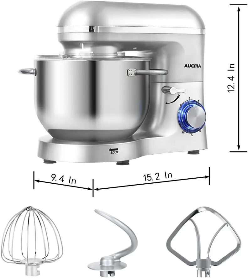 Stand Mixer 6.5-QT 660W 6-Speed