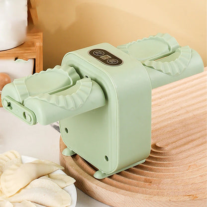 Automatic Dumpling Maker Press Household Double Head Wrapper