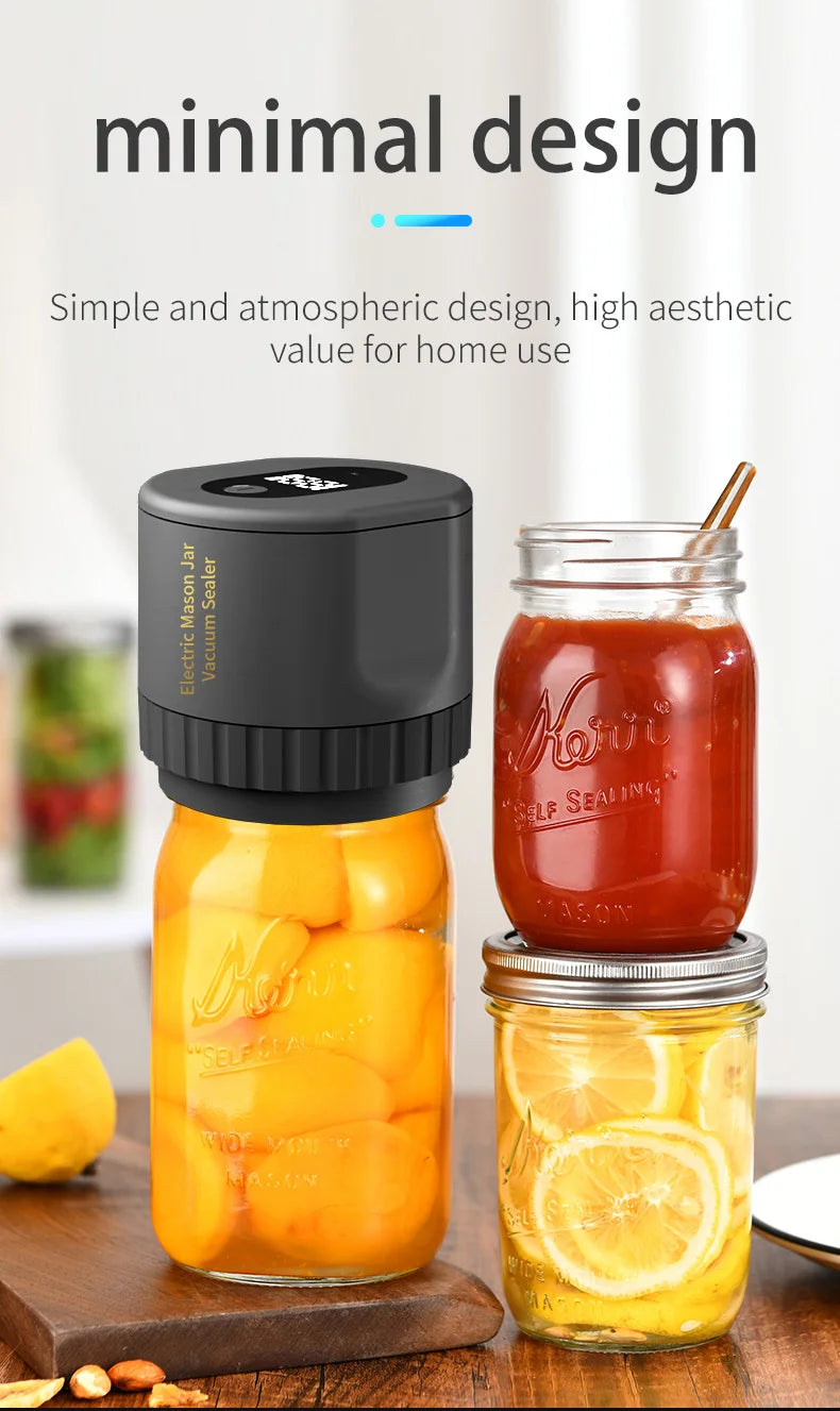 Electric Mason Jar Vacuum Sealer