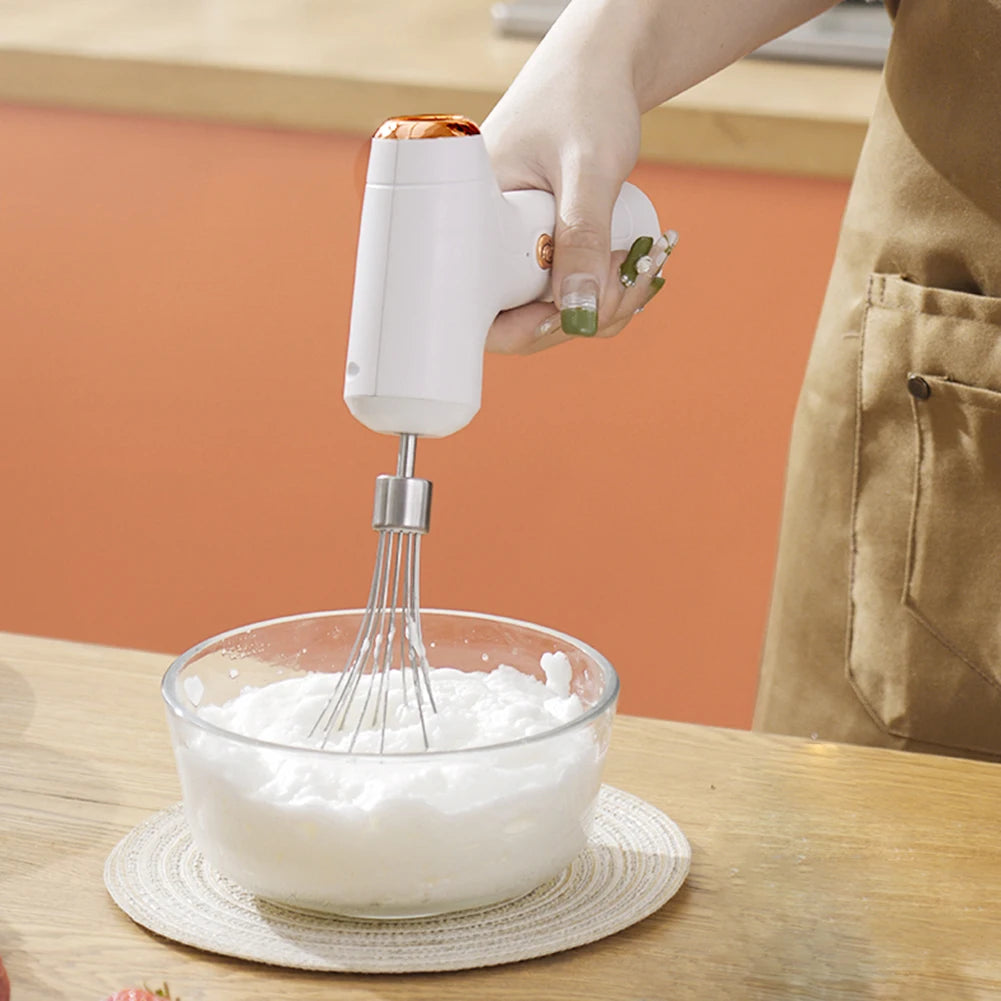 Electric Hand Mixer Mini One-Touch Speed