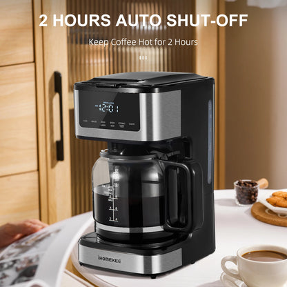 Programmable Drip Coffee Machine 12 Cup with Iced Coffee Function